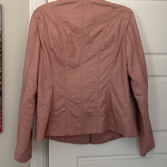 NWOT Vegan leather jacket - Picture 3 of 13